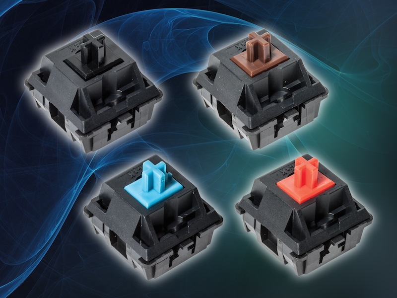 C&K's high-reliability keyboard switches rated for 50M cycles